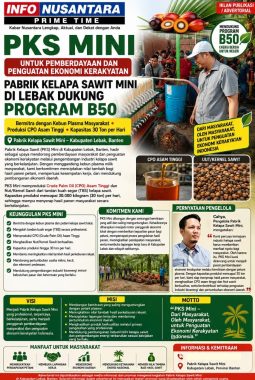 Pabrik Sawit Mini di Lebak Serap Panen Petani, Pasok Bahan Baku Bioenergi